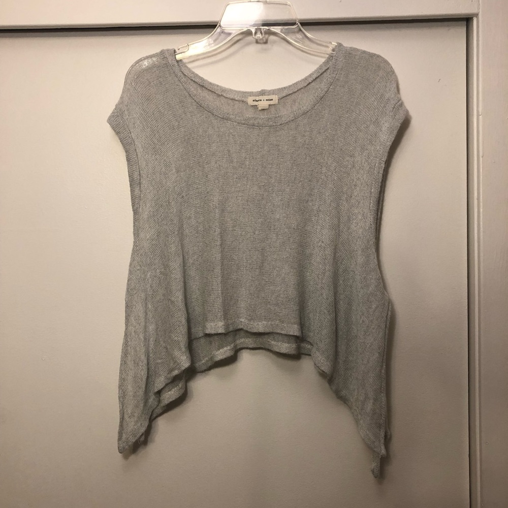 grey sweater